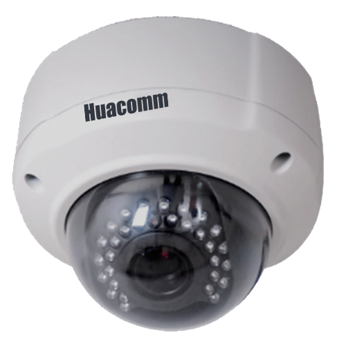 2 Megapxiel Varifocal Vandalproof IR Dome IP Camera